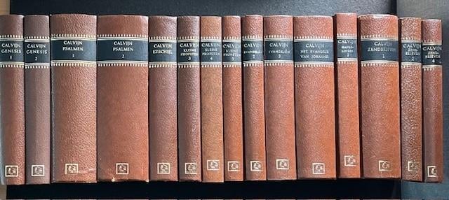 Bijbelverklaring Johannes Calvijn; 15 delen in één koop, Ophalen of Verzenden, Gelezen