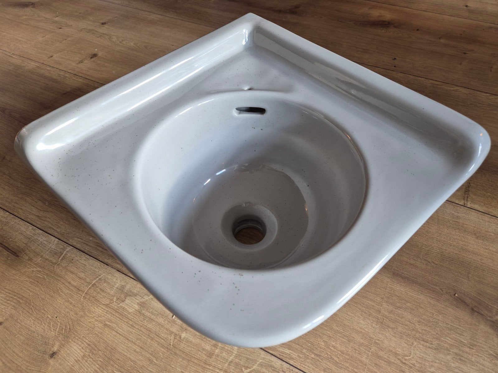 Hoekwastafel, Doe-het-zelf en Verbouw, Ophalen, Gebruikt, Wastafel
