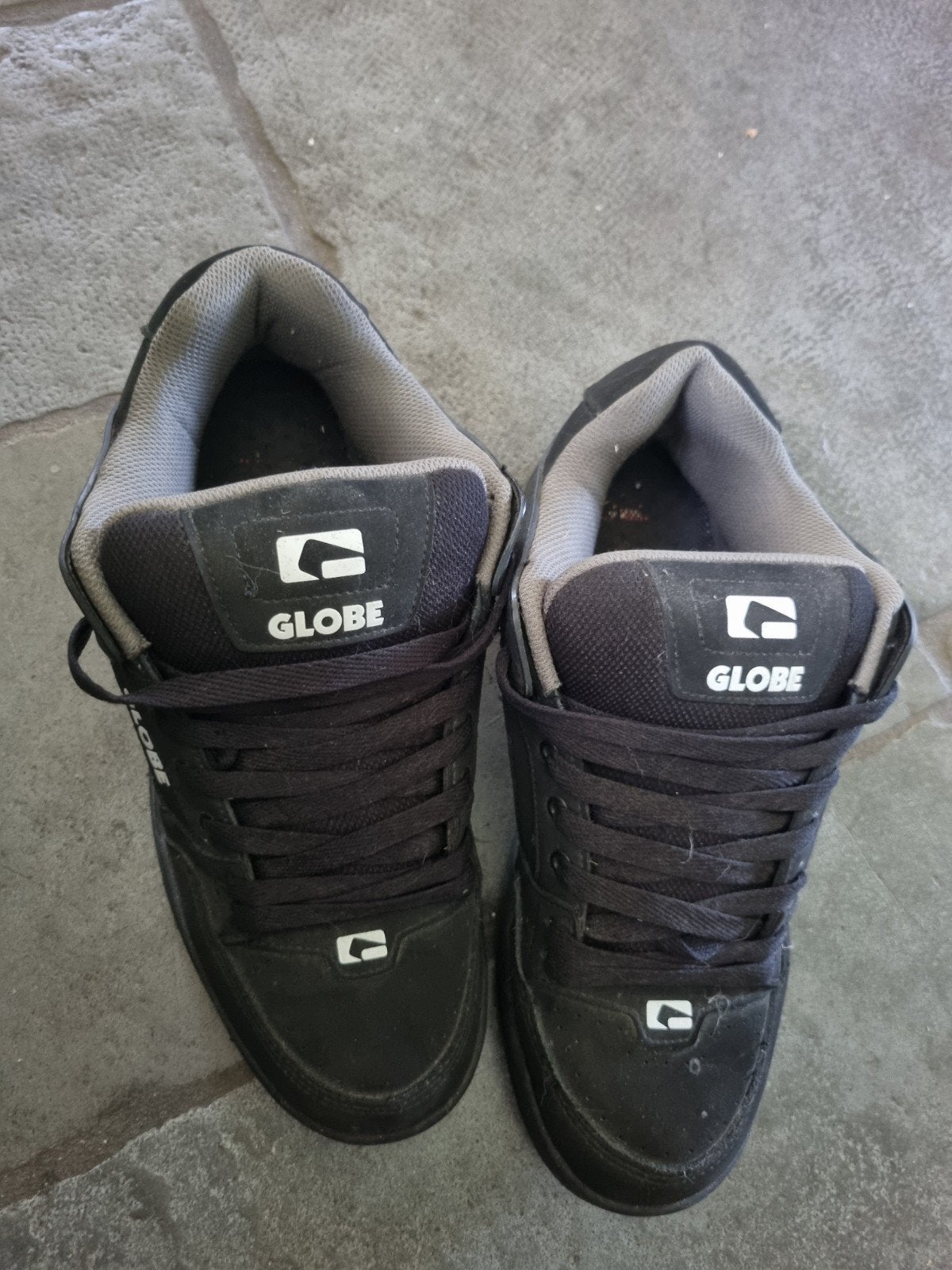 Zwarte Globe Sneakers - Gedragen maat 47, Zwart, Ophalen of Verzenden, Sneakers of Gympen, Gedragen