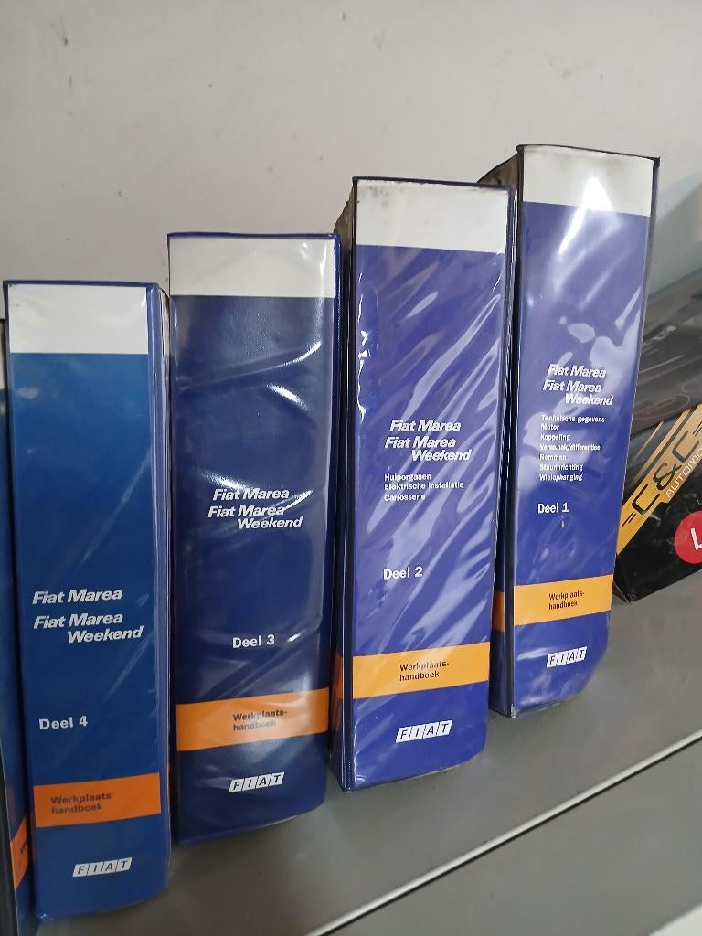Fiat en Iveco werkplaatshandboeken, Auto diversen, Handleidingen en Instructieboekjes, Ophalen of Verzenden