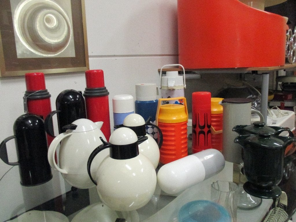 diverse thermoskan jaren 70 design retro prijs per stuk, Verzamelen, Ophalen of Verzenden, Overige typen