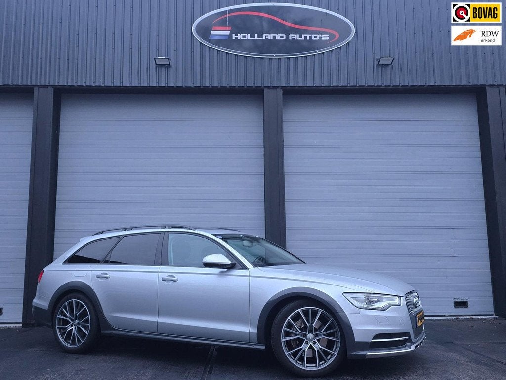 Audi A6 Avant 3.0 TFSI quattro Sport Edition inclusief winte, Auto's, Automaat, Euro 5, Gebruikt, Zwart