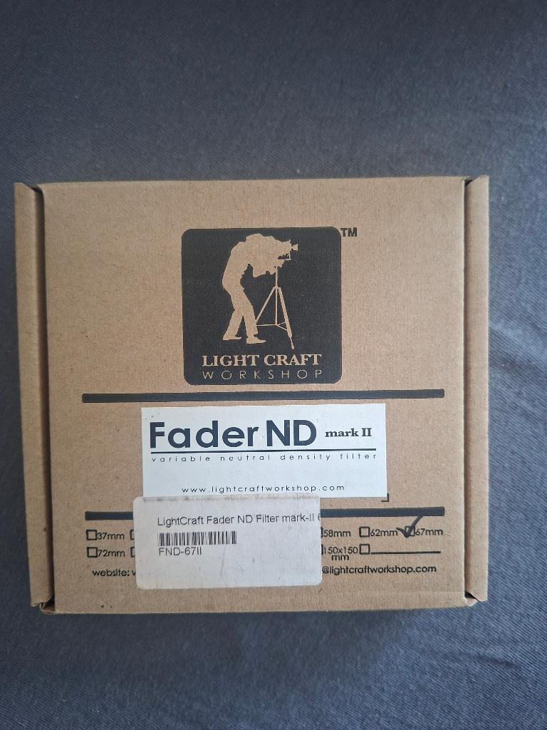 Light Craft Fader ND Mark II ND Filter 67mm, Overige merken, 60 tot 70 mm, Overige typen, Ophalen of Verzenden