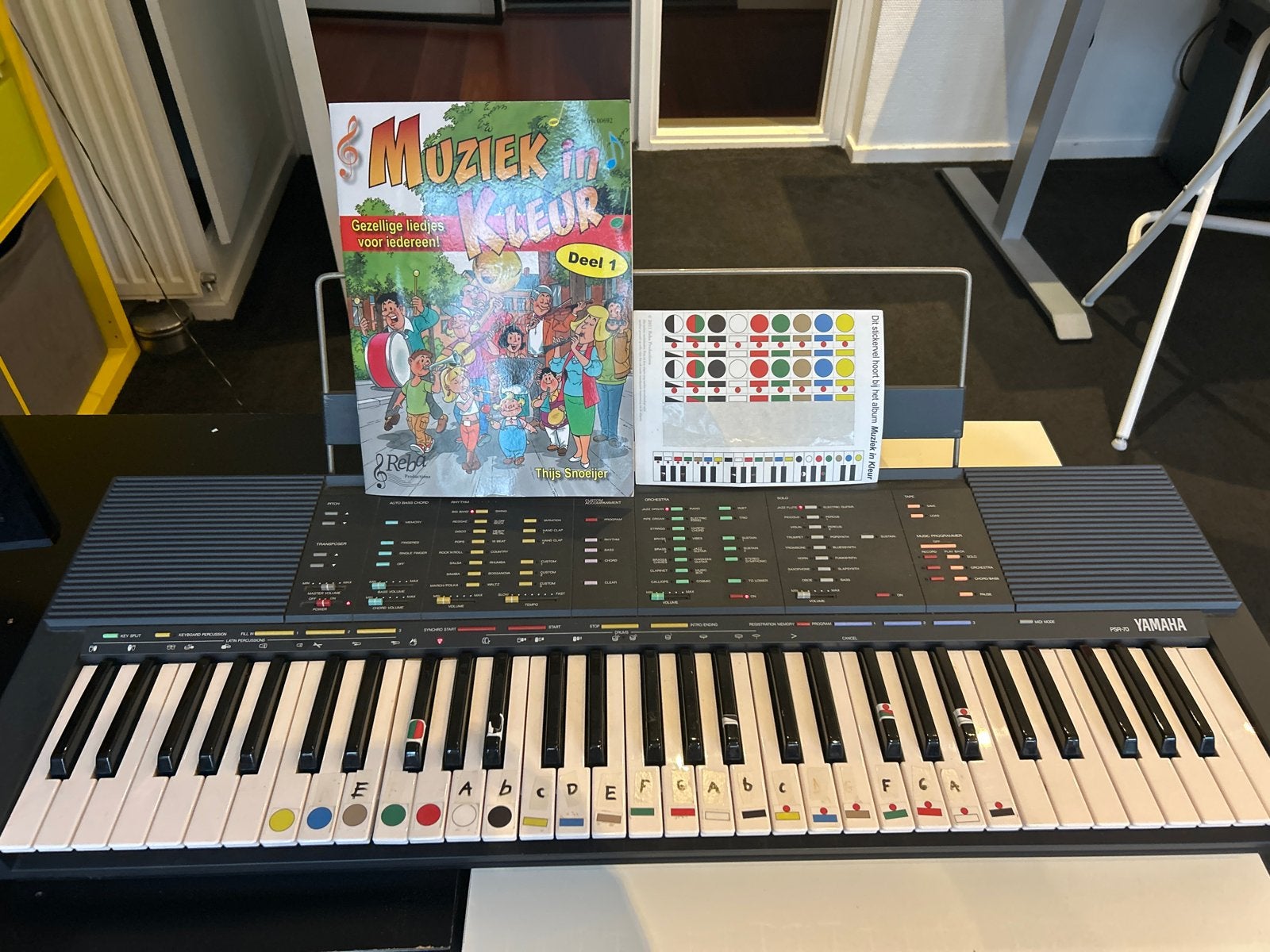 Yamaha PSR-36 elektronisch keyboard, Ophalen, Yamaha, Met standaard, 61 toetsen