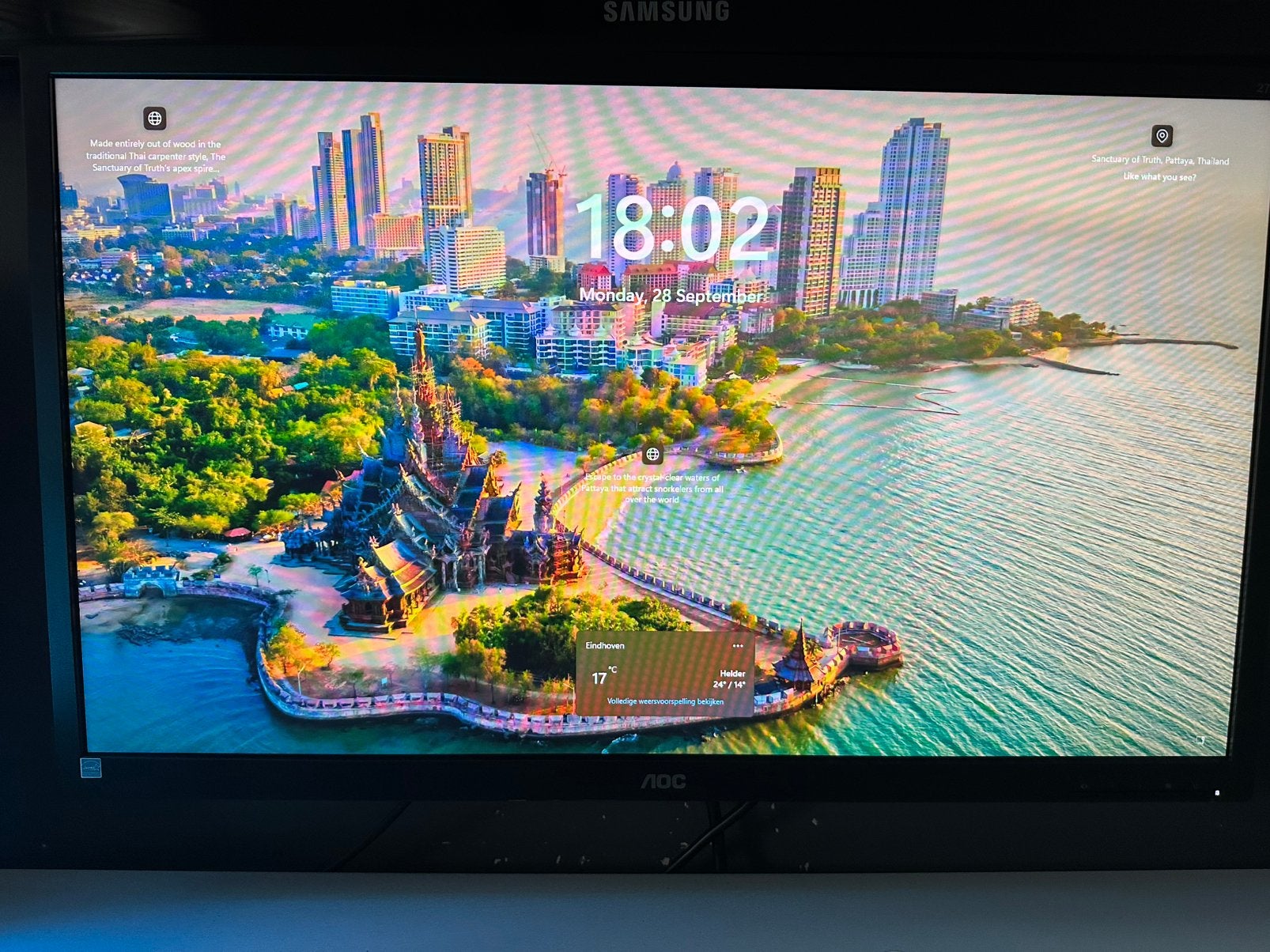 Foto 2 van AOC 27P1 Monitor - 1080p, 60 hz, 27”