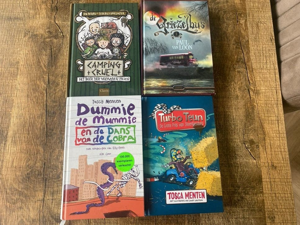 Kinderboeken: Dummie de Mummie, Camping Knorrepot, Turbo Teu, Boeken, Ophalen, Zo goed als nieuw, Fictie