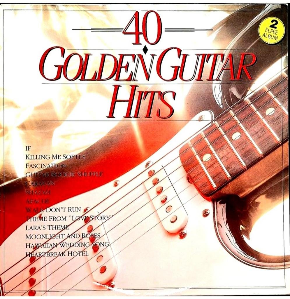 2-LP  BERT WEEDON - 40 Golden Guitar Hits, Ophalen of Verzenden, Gebruikt, 12 inch