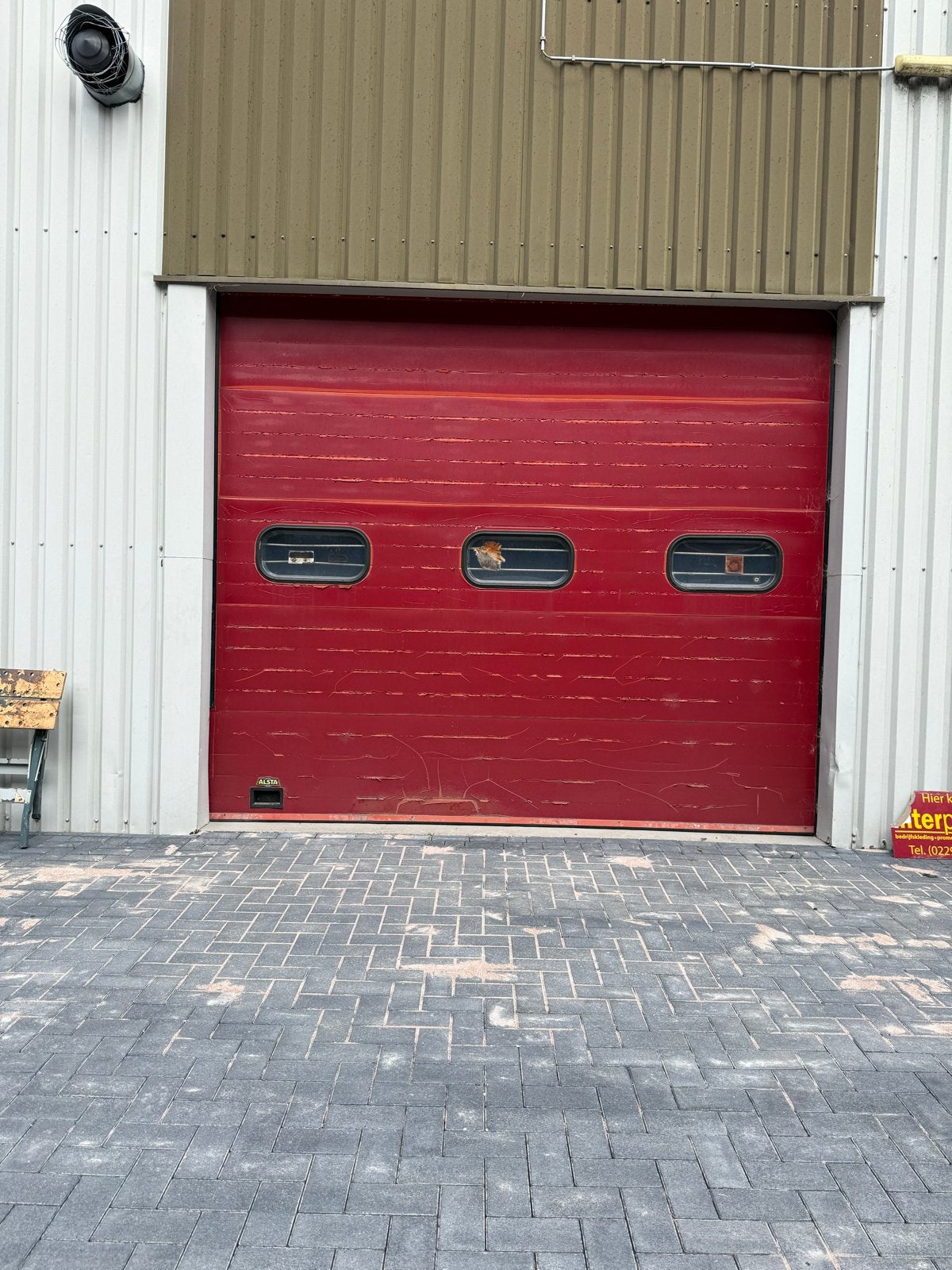 2x Roldeur / Garagedeur - 3475x3000 cm, reeds gedemonteerd, Ophalen, Gebruikt, Garagedeur, 120 cm of meer