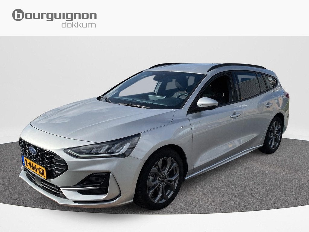Ford Focus Wagon 1.0 EcoBoost Hybrid ST Line X | Winterpack, Auto's, Ford, Stof, Gebruikt, Euro 6, 155 pk