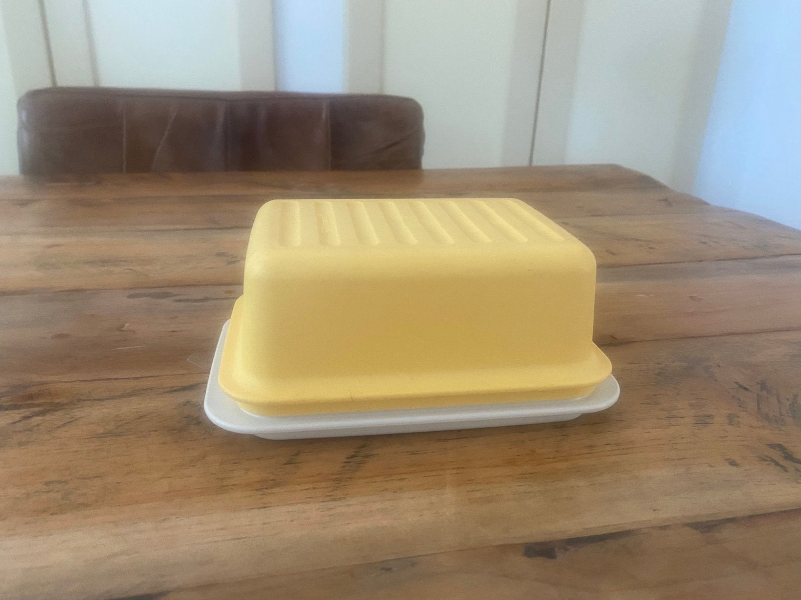 Tupperware botervloot, Huis en Inrichting, Ophalen of Verzenden, Geel, Overige typen