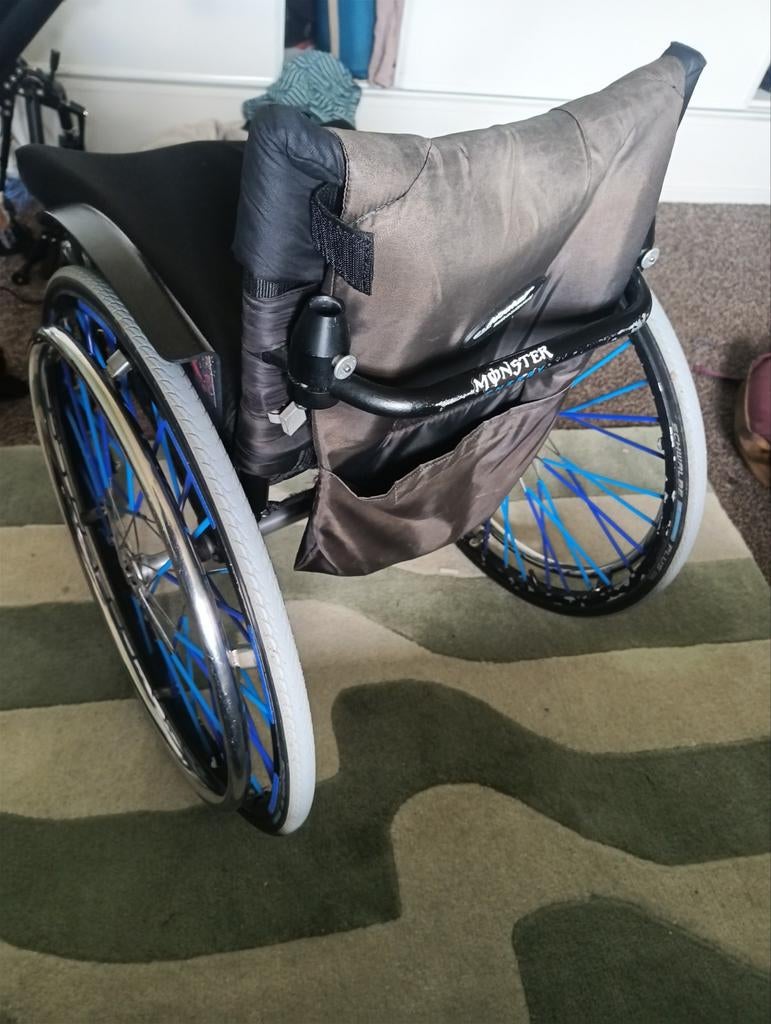 Kushall rolstoel, Diversen, Rolstoelen, Ophalen, Gebruikt, Handbewogen rolstoel