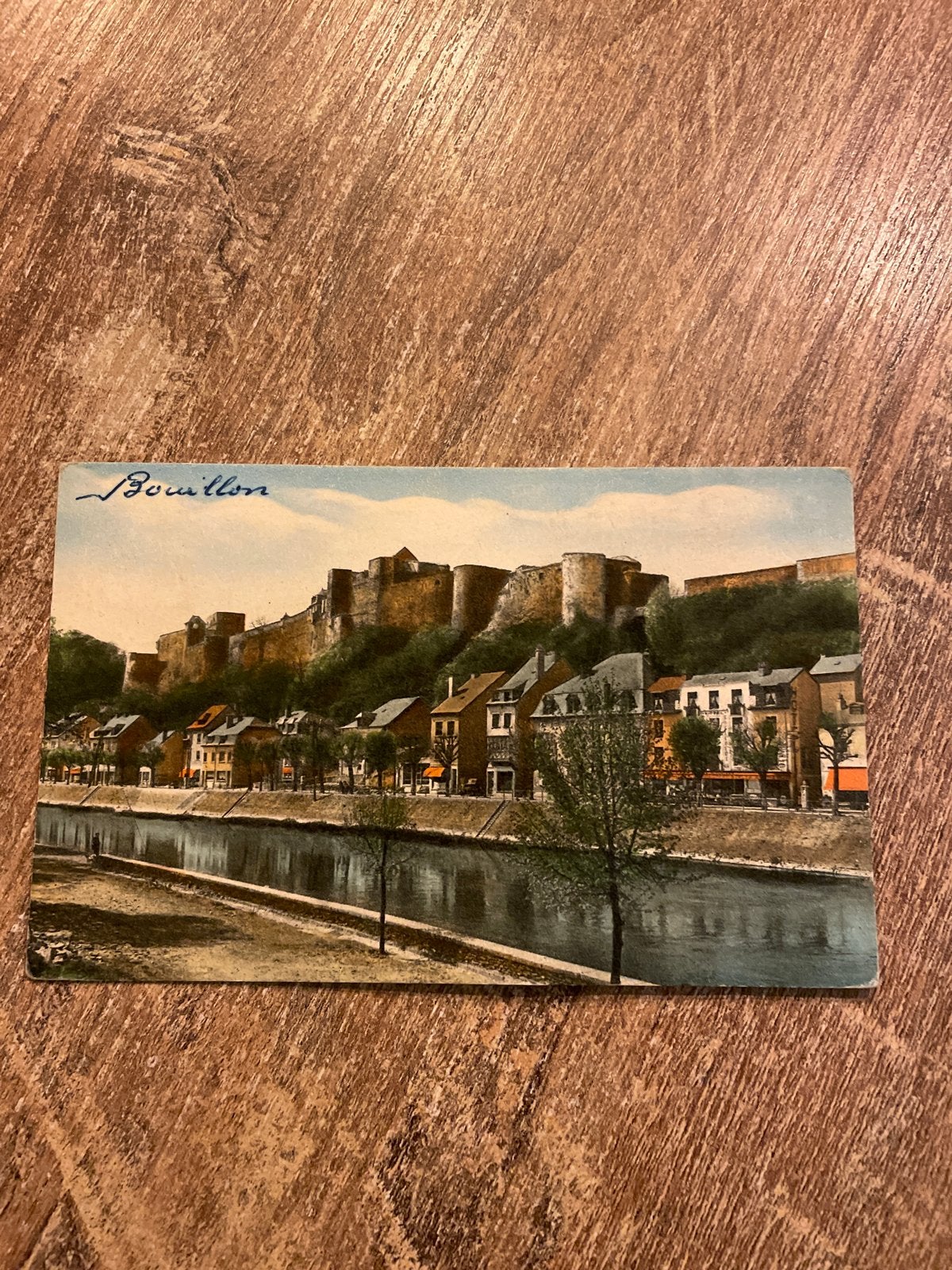 Oude Ansichtkaart Bouillon - La Semois et le Château, Verzamelen, Ophalen of Verzenden, Voor 1920, Gelopen, Luxemburg