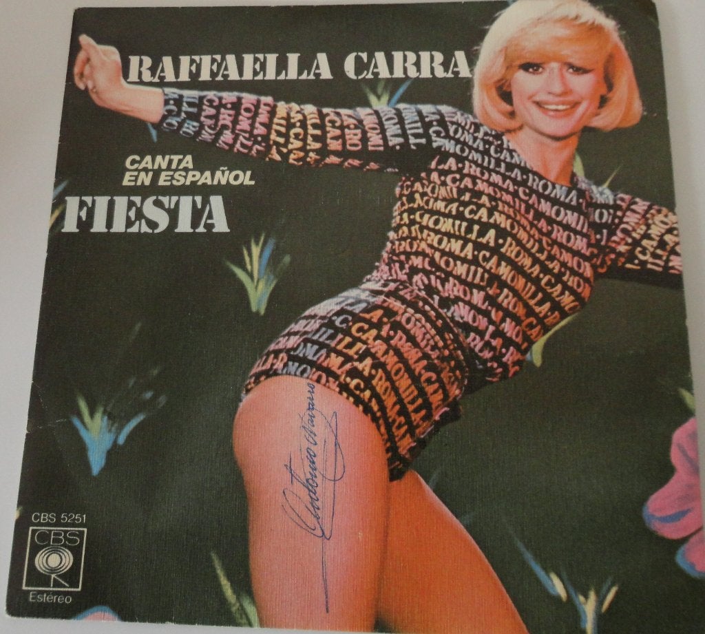 Raffaella Carra > Fiesta, Gebruikt, 7 inch, Single, Ophalen of Verzenden
