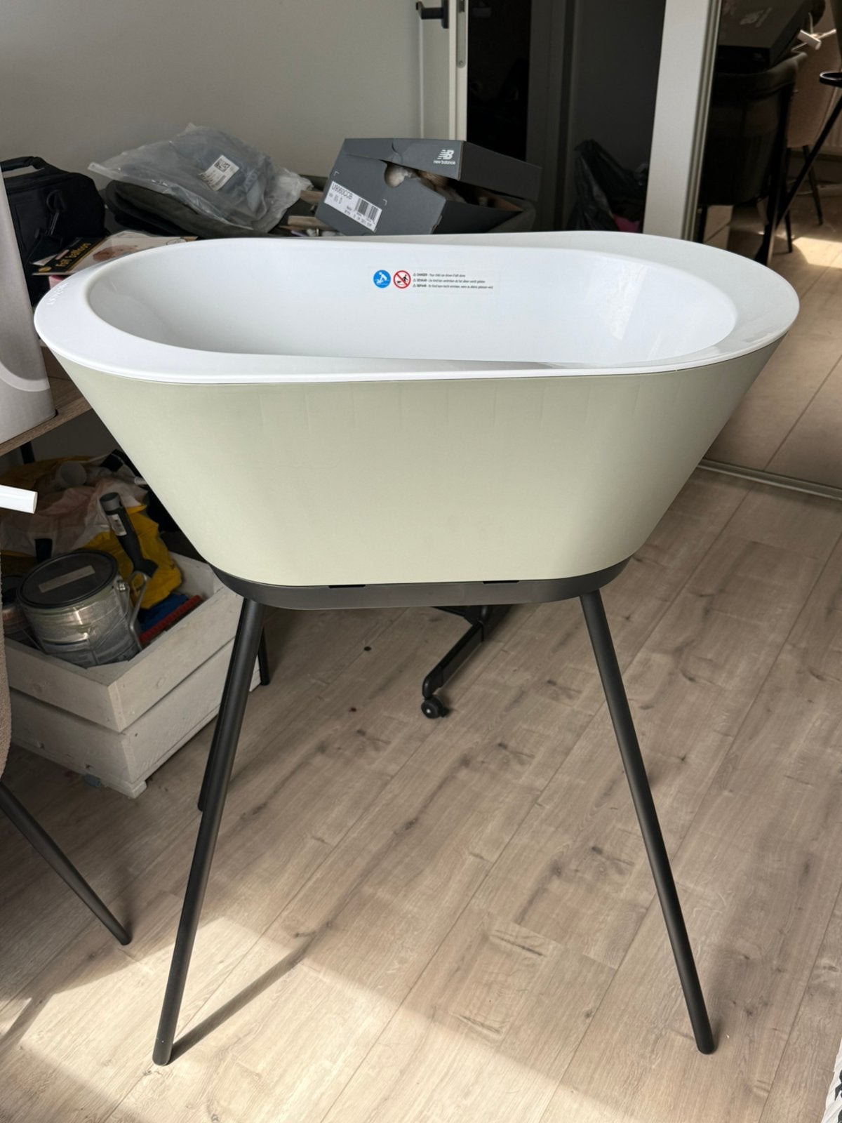 We-too baby badje groen inclusief bath cradle, Kinderen en Baby's, Badjes en Verzorging, Ophalen, Nieuw, Badje, Overige merken