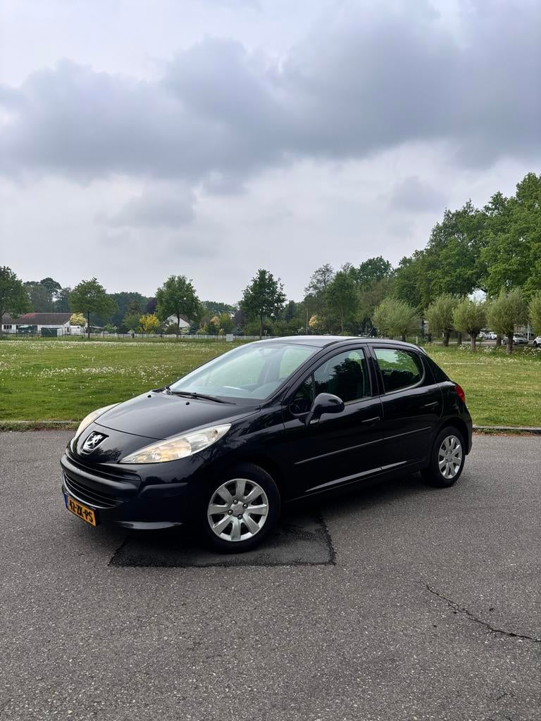 Peugeot 207 1.4 5DRS 2008 Zwart | AIRCO | NAP | INRUILKOOPJE, Auto's, Voorwielaandrijving, 1153 kg, Zwart, Origineel Nederlands