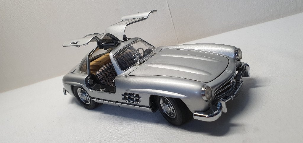 Franklin Mint Mercedes 300SL, Ophalen of Verzenden, Gebruikt, Auto, Overige merken
