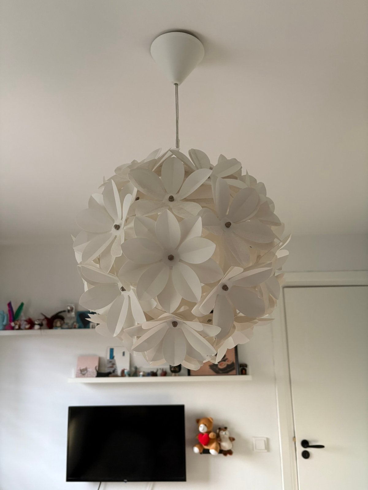 Bloemen lamp, Ophalen, Gebruikt, Kunststof