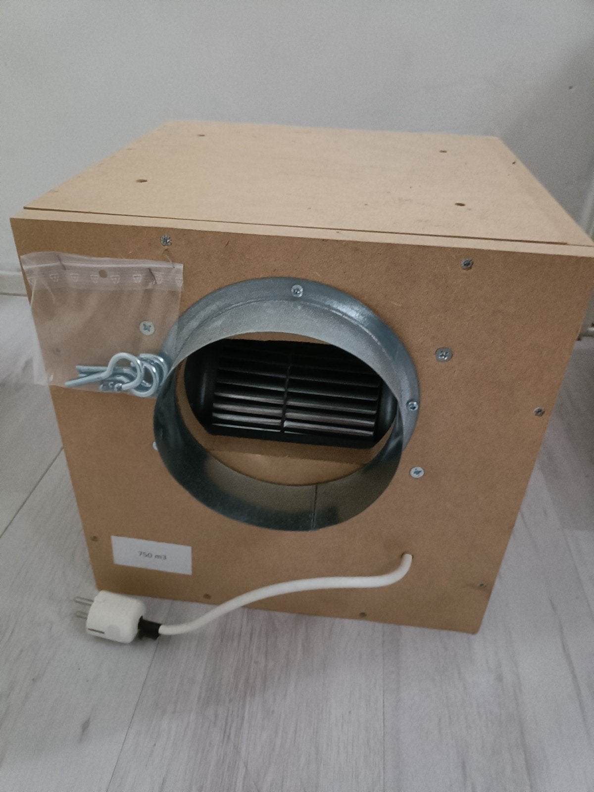 MDF Softbox Afzuiger 750m3 met Flensmaat 150mm, Ophalen, Afzuiger