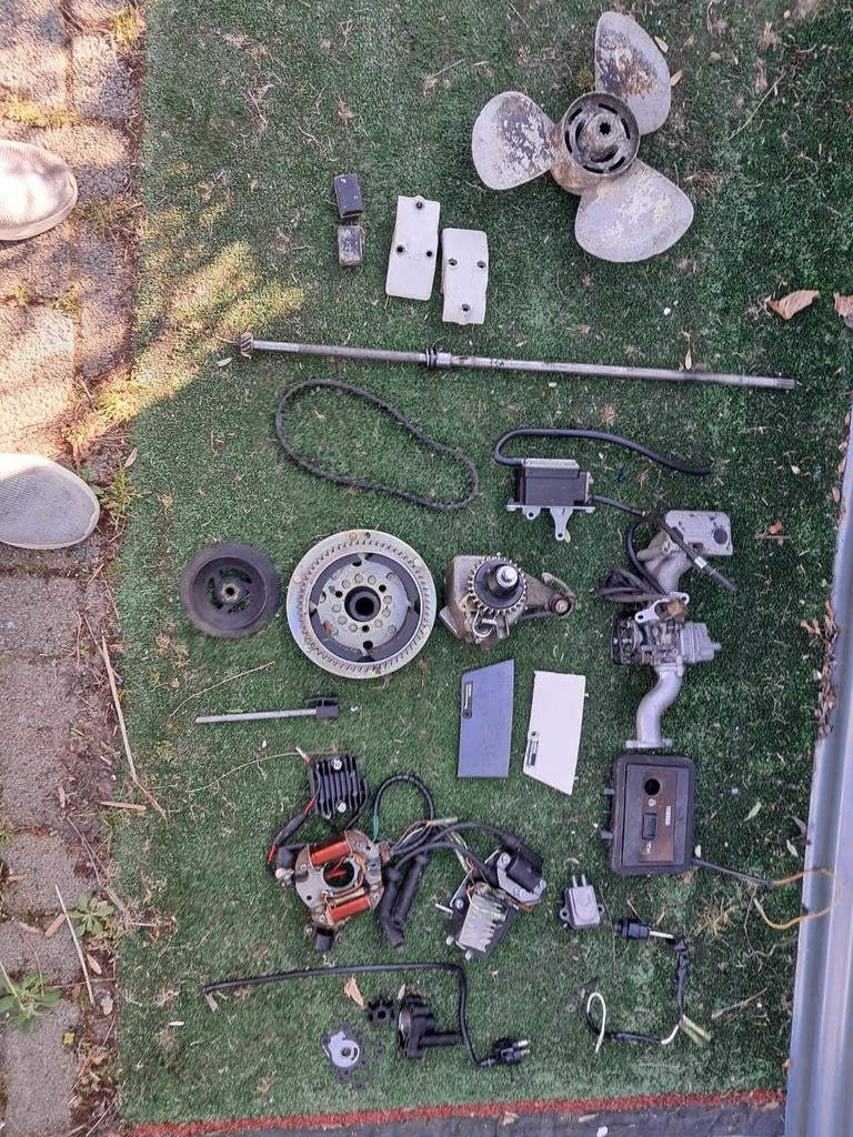 Onderdelen Yamaha 9.9pk 4 takt, Ophalen of Verzenden, Gebruikt, Motor en Techniek, Motorboot