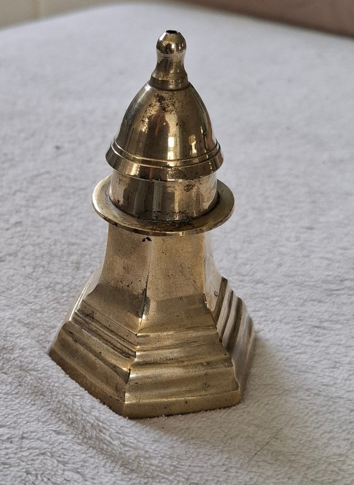 Vintage koperen messing inktpot, Antiek en Kunst, Antiek | Koper en Brons, Ophalen of Verzenden