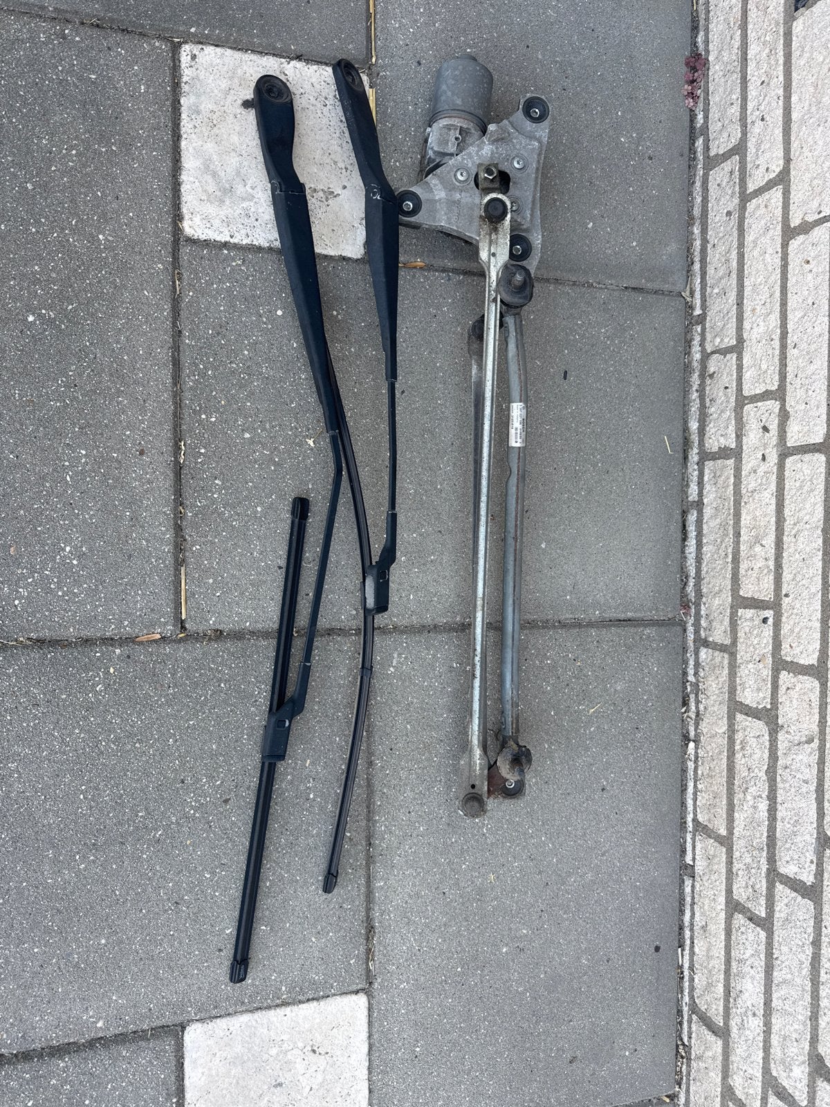 Volvo C30 ruitenwisser mechanisme met motor en armen, Ophalen of Verzenden, Gebruikt, Volvo