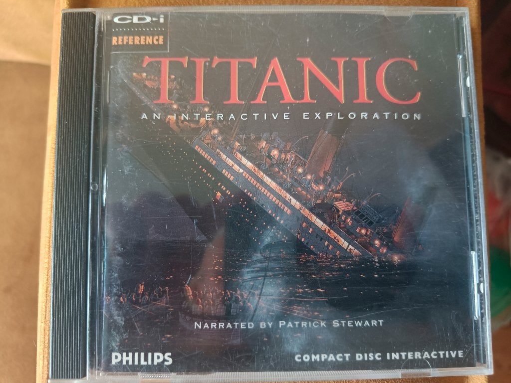 VIDEOCD THE TITANIC CDI, Alle leeftijden, Verzenden, Zo goed als nieuw, Politiek of Geschiedenis