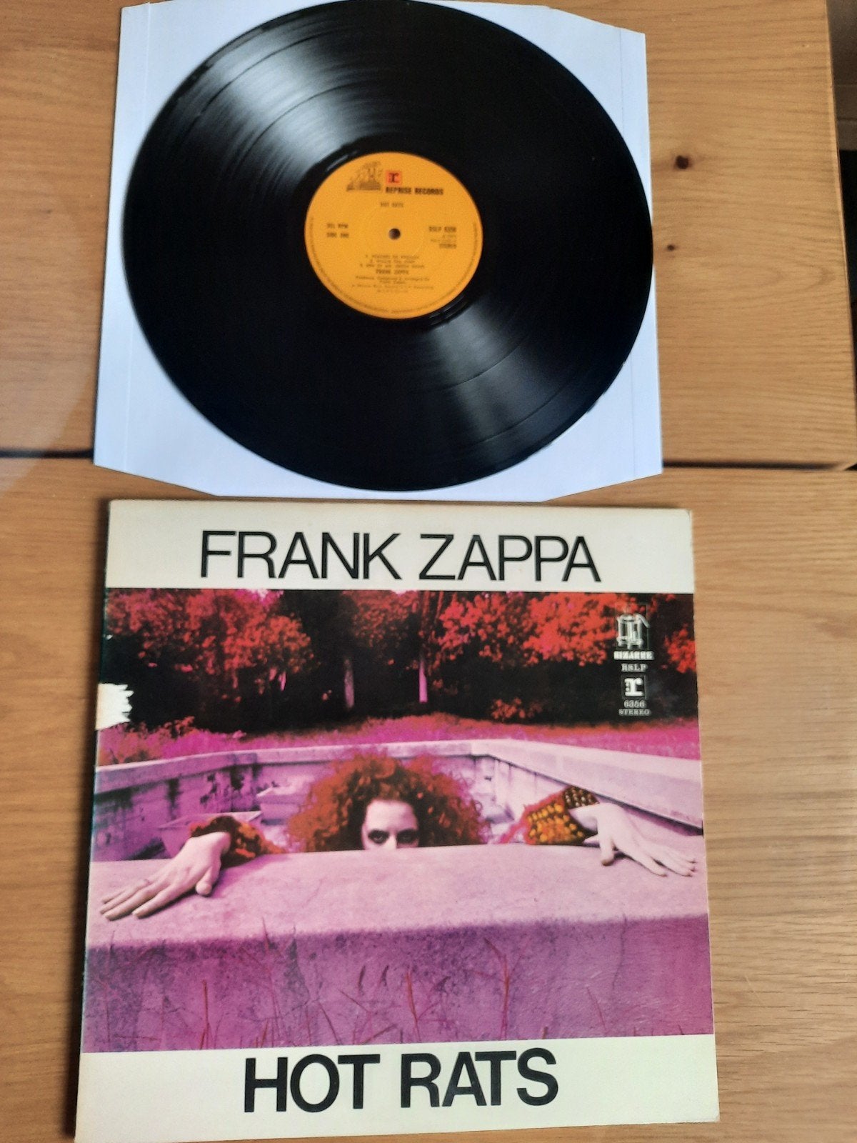 LP Frank Zappa, Hot Rats, Cd's en Dvd's, Ophalen of Verzenden, Gebruikt, 12 inch