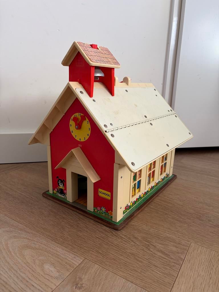 Fisher Price Play Family School, Ophalen of Verzenden, Gebruikt, Speelset