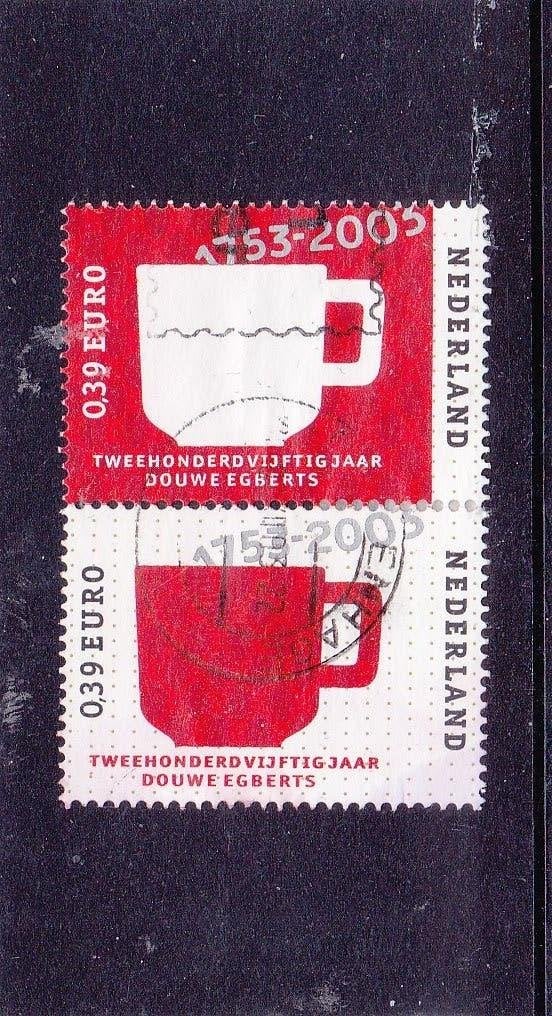 postzegel Nederland, Verzenden, Na 1940, Gestempeld