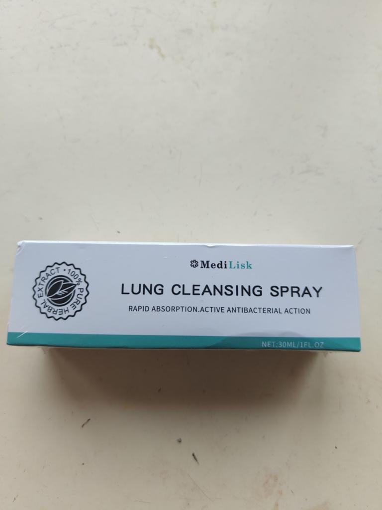MediLisk Lung Cleansing Spray - 30ml, Verzenden, Nieuw, Overige typen