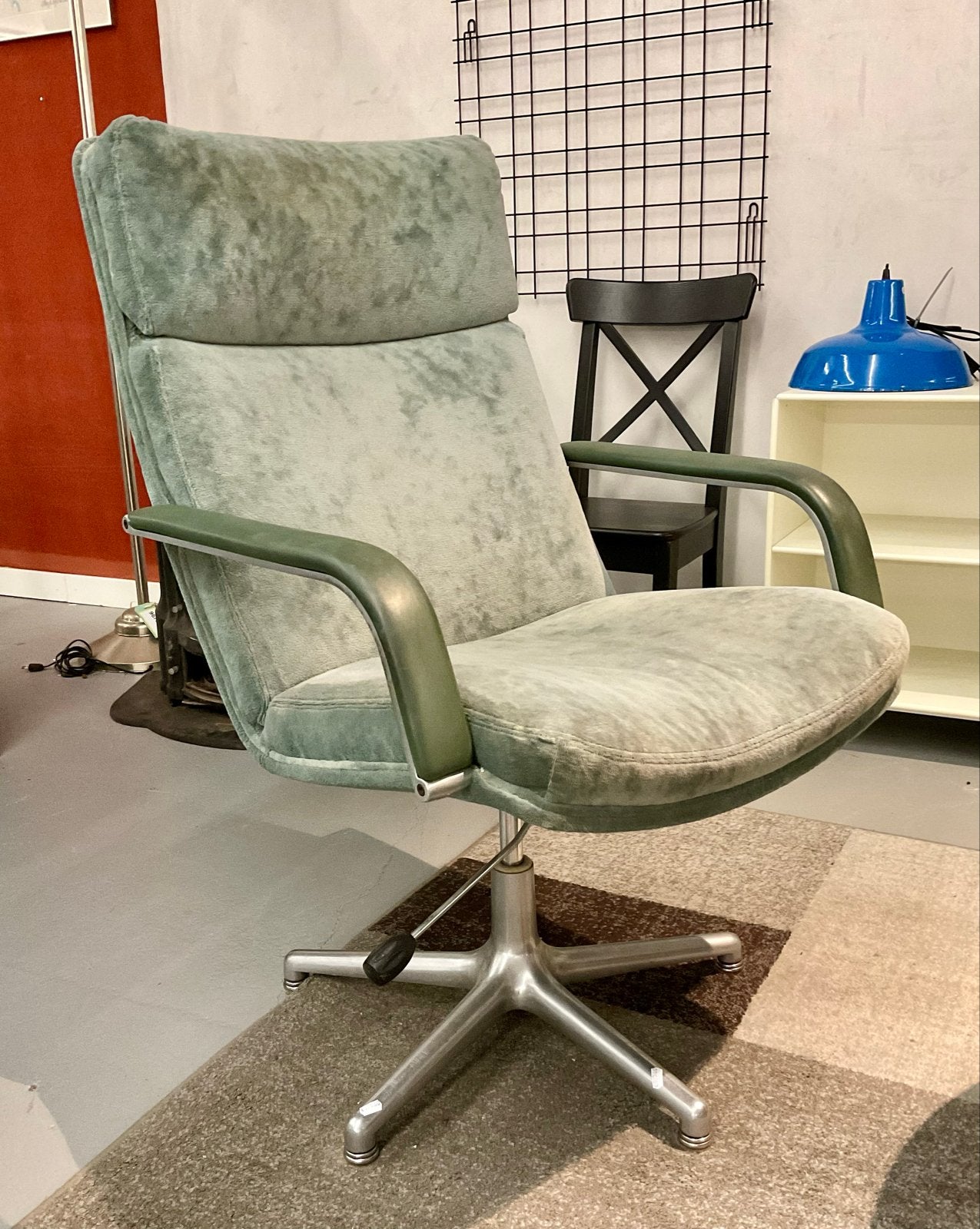 Artifort draaifauteuil F141 - Geoffrey Harcourt # 483, Ophalen, Gebruikt, Overige kleuren, Artifort