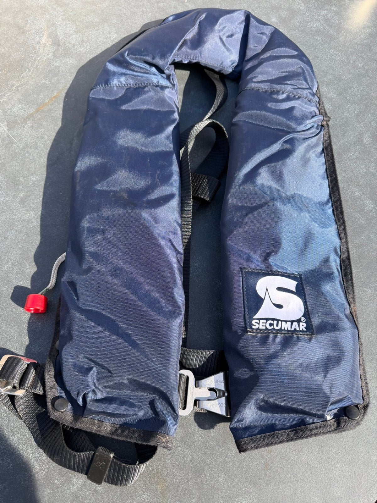 Te koop, Secumar reddingsvest., Zo goed als nieuw, Minder dan 100 cm, 25 tot 50 cm, 50 tot 100 cm