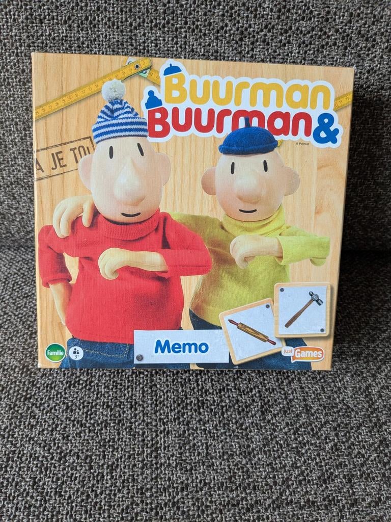 Buurman & Buurman Memo Spel - Zo goed als nieuw, Hobby en Vrije tijd, Gezelschapsspellen | Bordspellen, Een of twee spelers, Ophalen