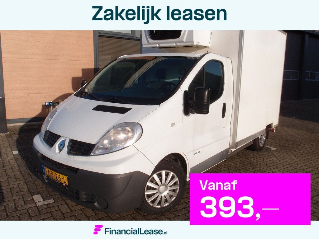 Renault Trafic 2.0 dCi diep-vries -32 koel-vries diepvries e, 4 cilinders, 116 pk, Wit, Bedrijf