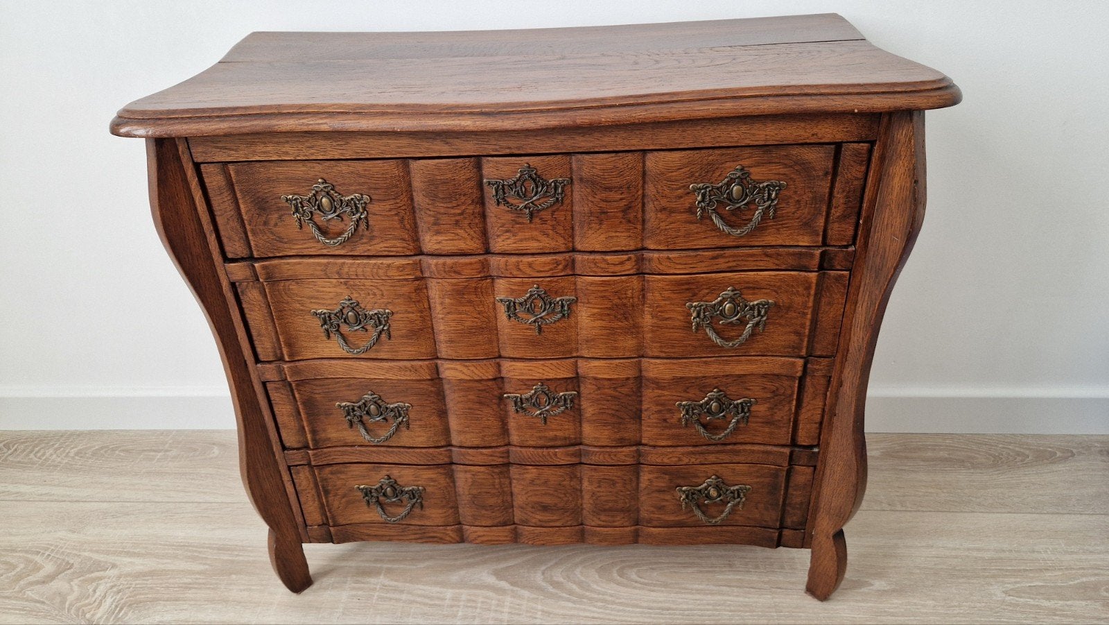 Antiek ladekastje, Huis en Inrichting, Ophalen, 50 tot 100 cm, 3 of 4 laden, Minder dan 100 cm