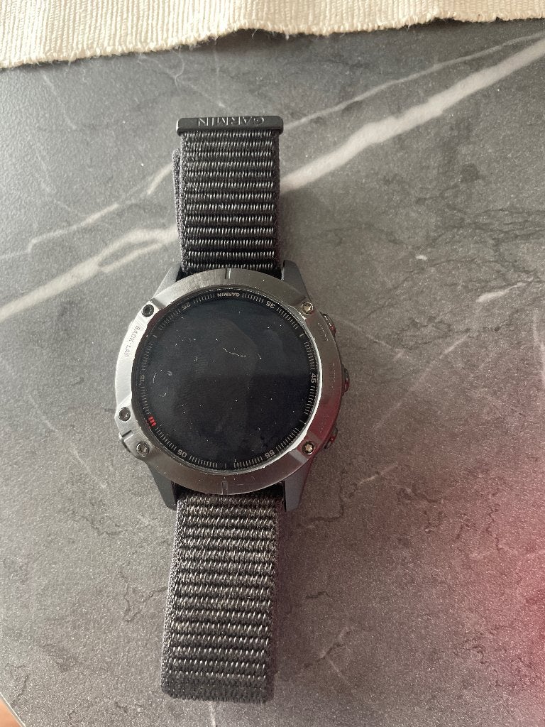 Garmin Fenix 6 pro, Sieraden, Tassen en Uiterlijk, Sporthorloges, Gebruikt, Zwart, Garmin, Ophalen of Verzenden