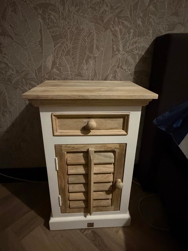 Nachtkastjes riviera maison pinellas park 2x, Ophalen, Minder dan 45 cm, 55 tot 70 cm, Zo goed als nieuw