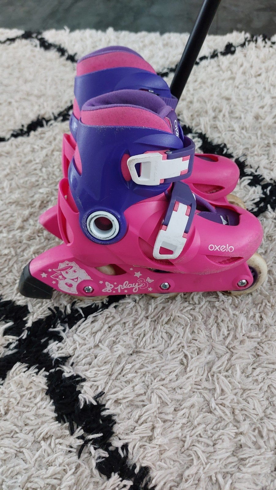 Skeelers 3 wielen, maat 26-28. Inline skates, Kinderen en Baby's, Speelgoed | Buiten | Rolschaatsen, Ophalen of Verzenden, Gebruikt