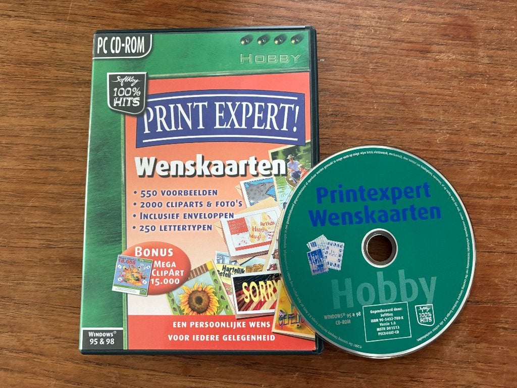 Wenskaarten pc cd rom, Puzzel en Educatief, 1 speler, Eén computer, Ophalen of Verzenden