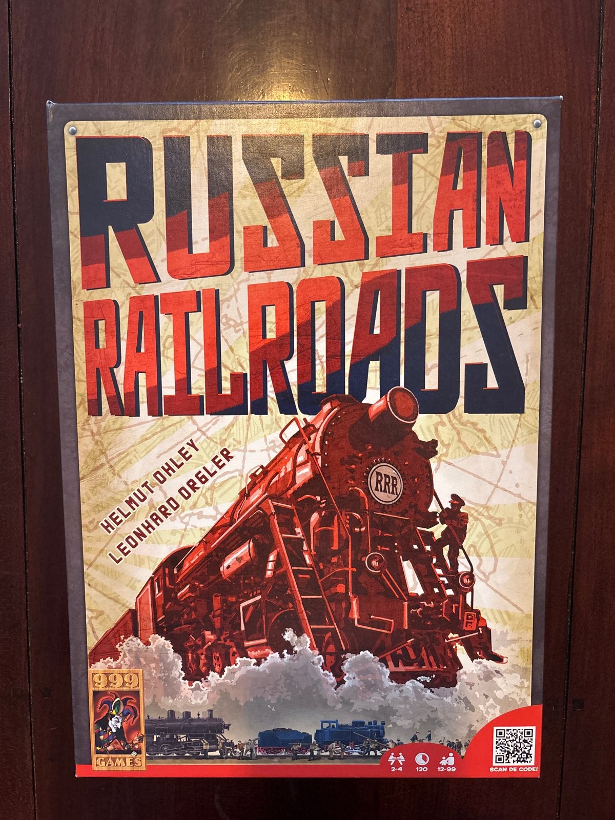 Bordspel Russian Railroads, Drie of vier spelers, Ophalen of Verzenden, Zo goed als nieuw