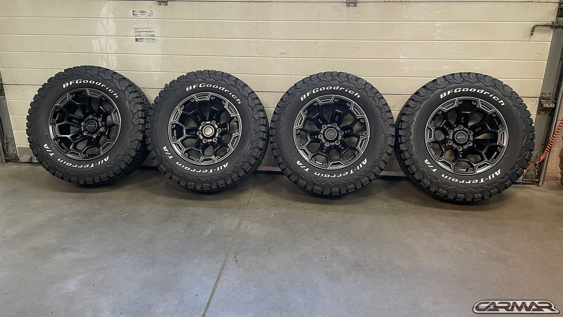 18" Dodge Ram 1500 wielen | BF Goodrich | Defiant / TRX-look, 18 inch, Gebruikt, -, 285 mm