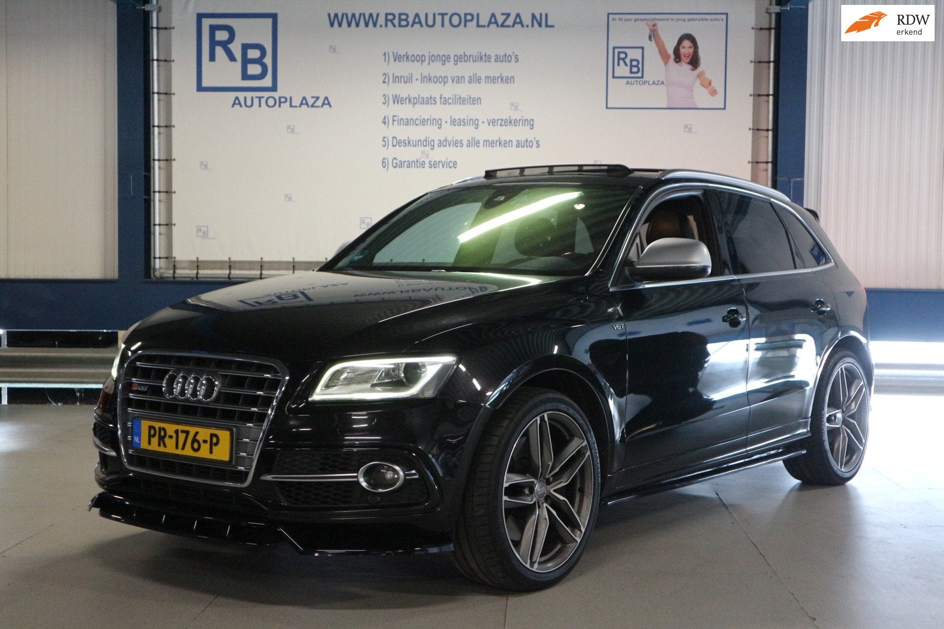 Audi Q5 3.0 TDI SQ5 QUATTRO / BLACK PACK / A KWALITEIT ! ! !, Automaat, Euro 5, 15 km/l, Gebruikt