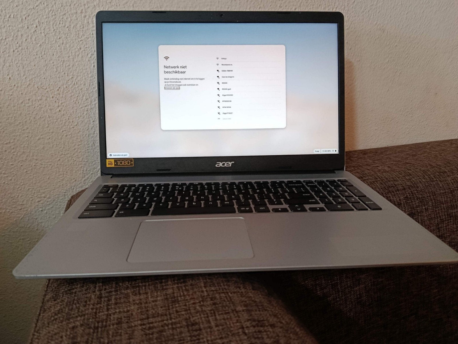 Acer Chromebook 15 inch - prima staat !

inclusief oplader., Computers en Software, Ophalen, Zo goed als nieuw, 15 inch, 4 GB of minder