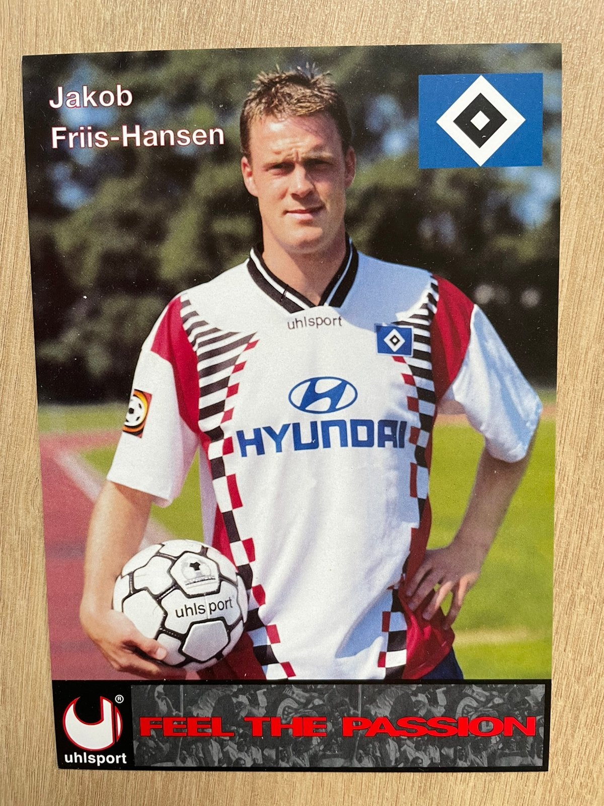Fotokaart Jakob Friis-Hansen (Hamburger SV)., Ophalen of Verzenden, Nieuw, Buitenlandse clubs, Spelerskaart