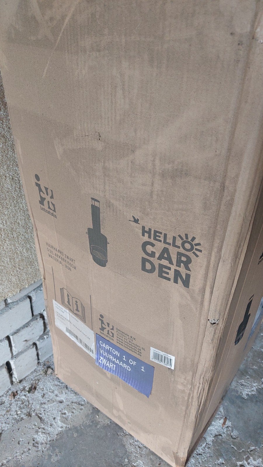Vuurhaard voor buiten, Ophalen, Nieuw