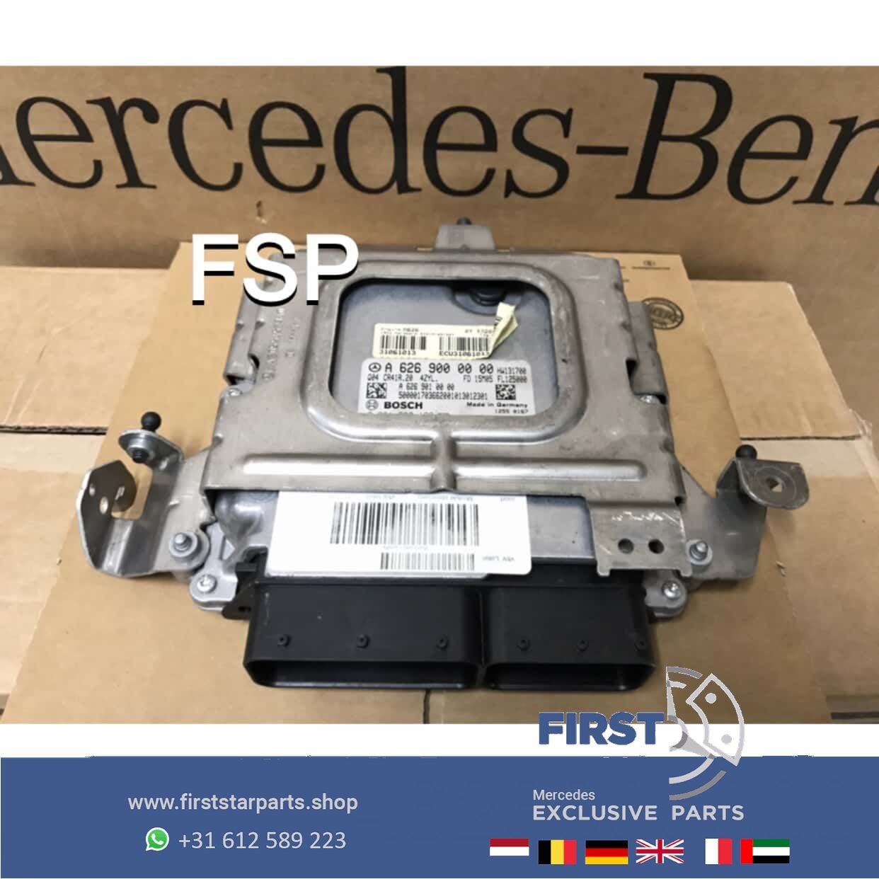 A6269000000 MOTOR ECU MODULE / COMPUTER  MERCEDES W205 C205, Auto-onderdelen, Gebruikt, -, Ophalen of Verzenden, -
