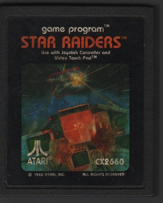 Atari Star Raiders CX2660 - Klassieke Ruimte Shooter, Gebruikt, Shooter, 1 speler, Eén computer