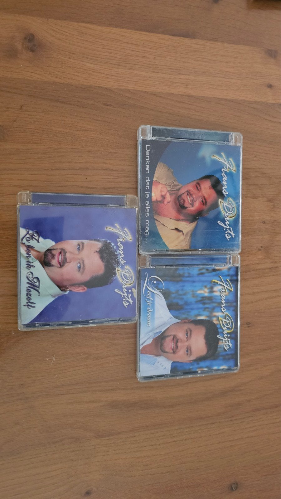 Frans Duijts CD's -3 stuks: Denken, Leef je droom, Zo ben ik, Gebruikt, Ophalen of Verzenden, Levenslied of Smartlap, Inclusief doosje