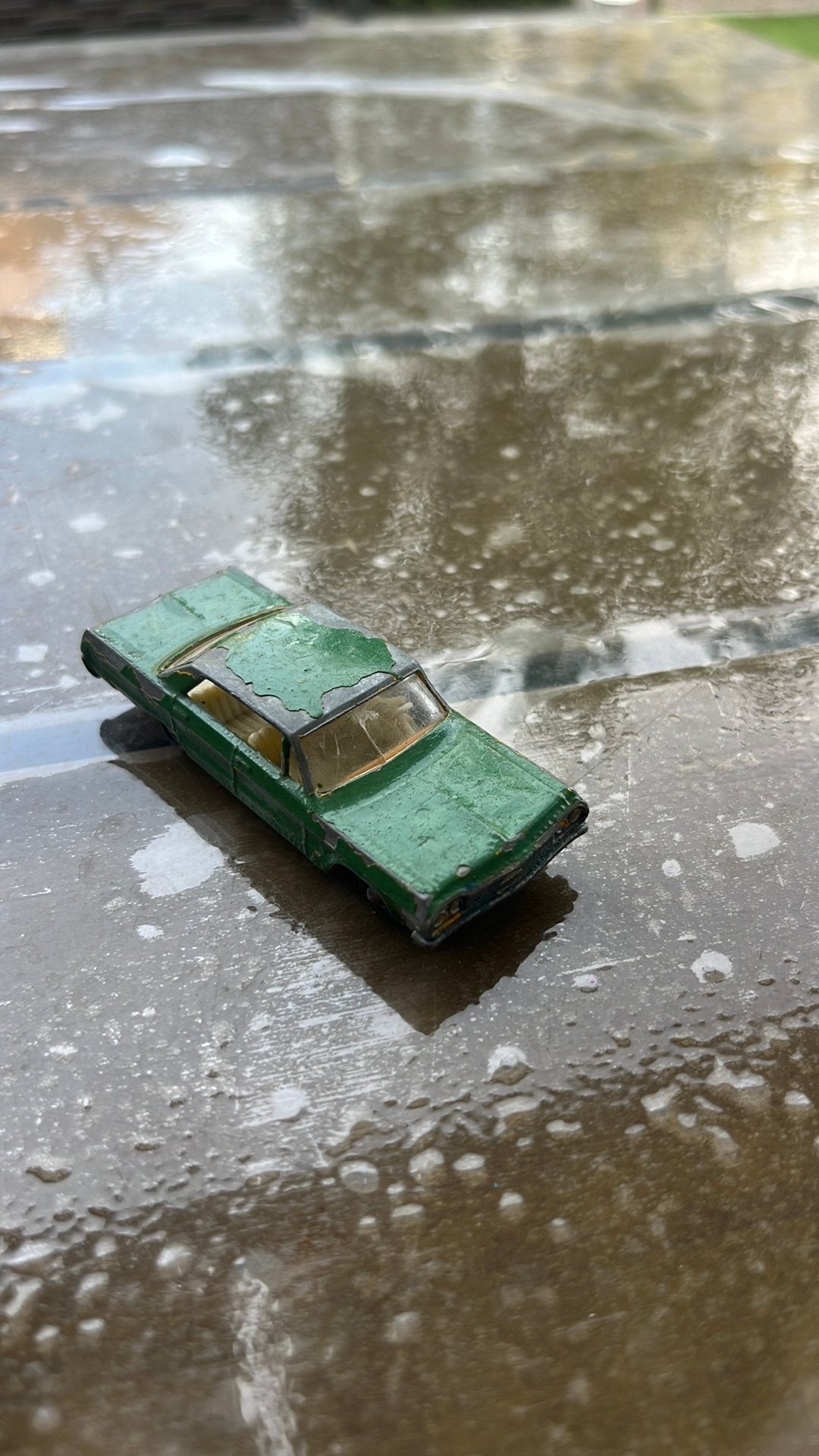 Vintage Matchbox Series - No20 - Chevrolet Impala, Ophalen of Verzenden, Gebruikt
