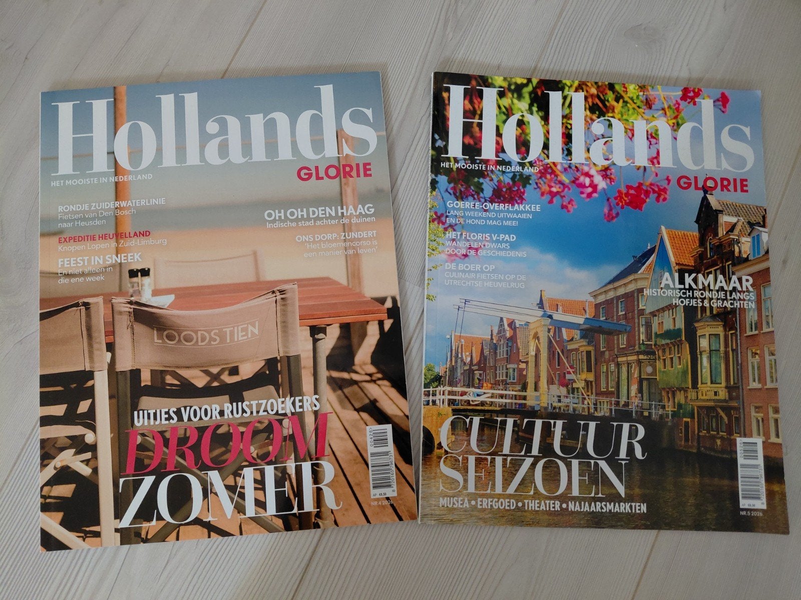 Hollands glorie magazines 2x, Boeken, Ophalen of Verzenden, Zo goed als nieuw, Overige typen